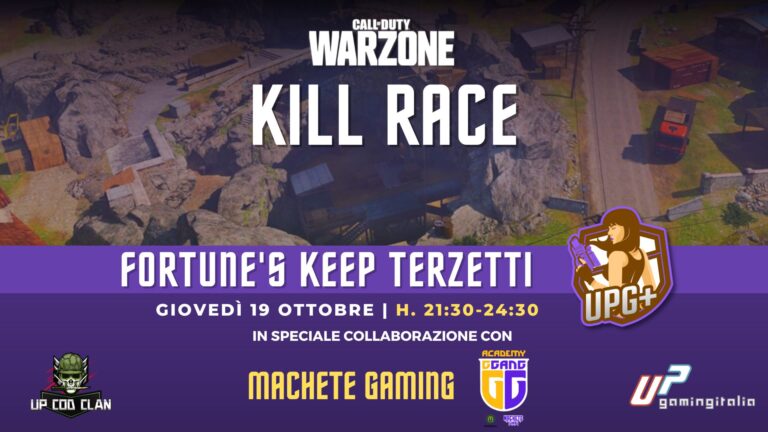 Up Girl: Kill Race Fortune’s Keep Terzetti, i risultati