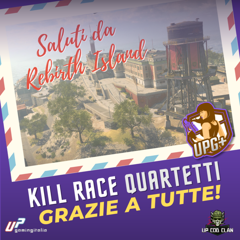 Up Girl: Kill Race Rebirth Island Quartetti, i risultati